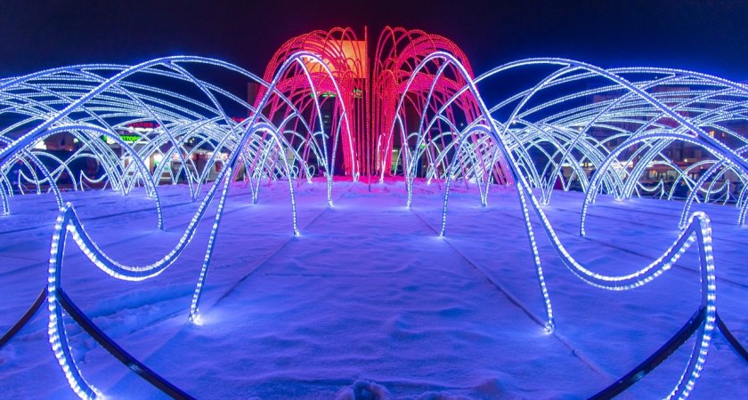 Тысячи огоньков украсят Дзержинск в Новогодние праздники
