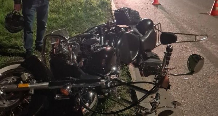 В Дзержинске девушка сбила мотоциклиста 