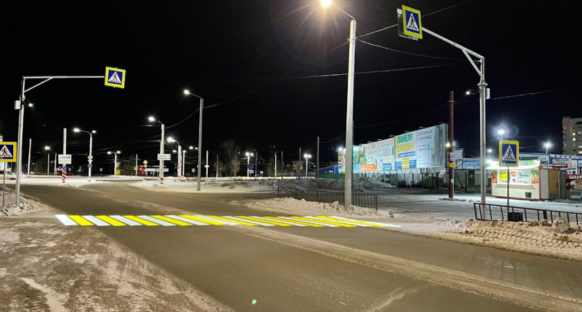 В Дзержинске появятся светящиеся пешеходные переходы