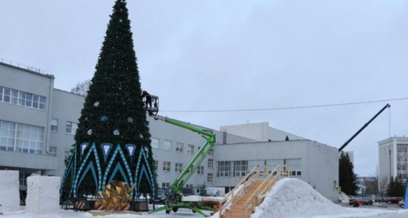 В Дзержинске установят ледяной городок с героями советских мультфильмов