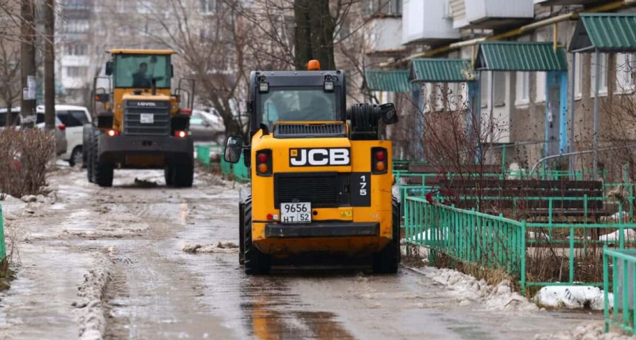 В Дзержинске обсудили уборку дворов от снега и наледи