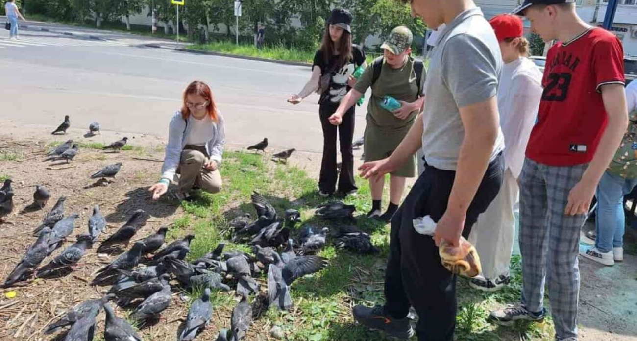 Орнитолог провела мастер-класс для школьников в Дзержинске