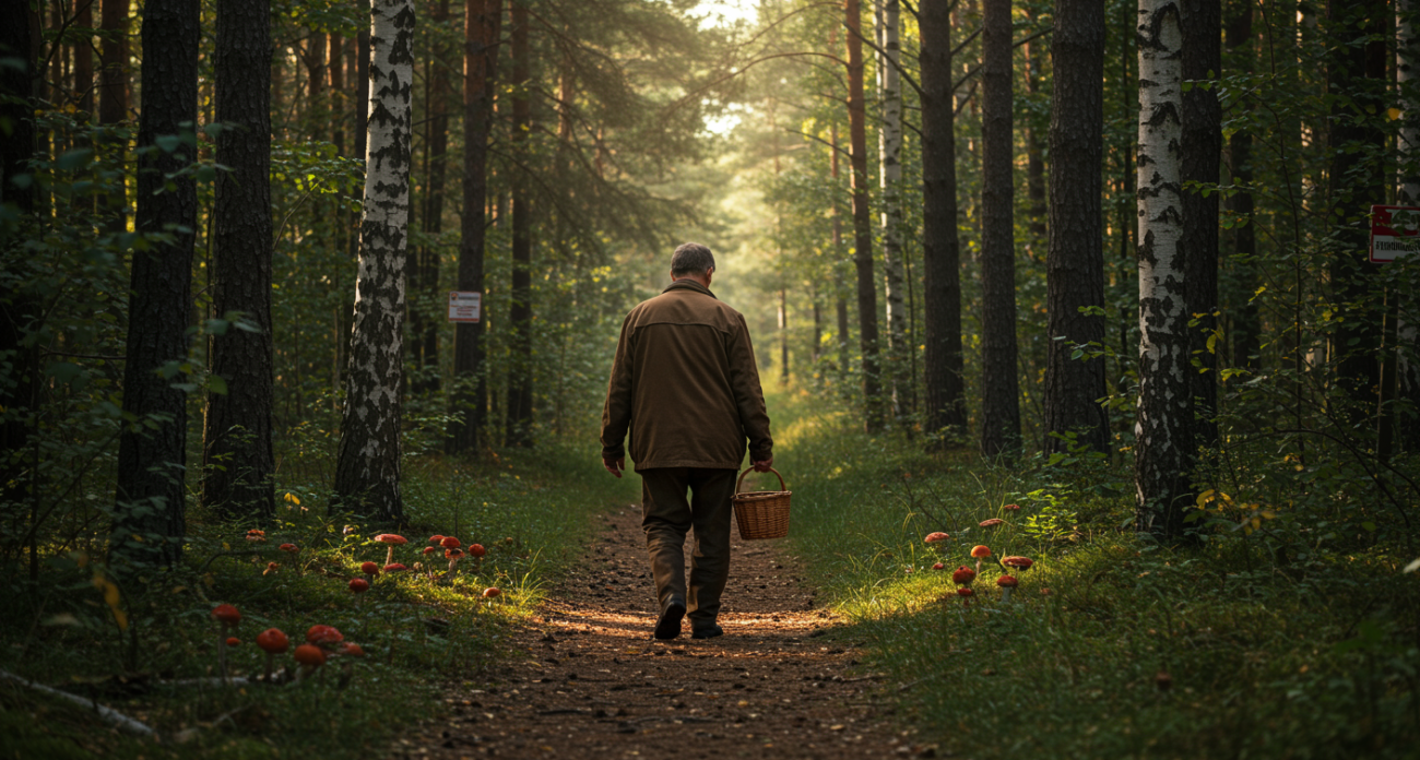 Сбор этого ценного лесного дара теперь под запретом для россиян