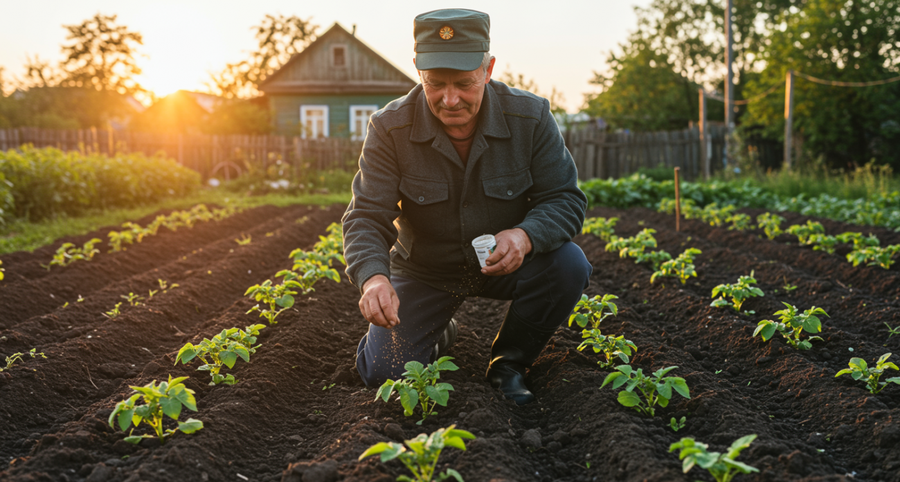 Проволочники и жуки обойдут стороной ваши грядки: рассыпьте это простое средство на картошку после посадки
