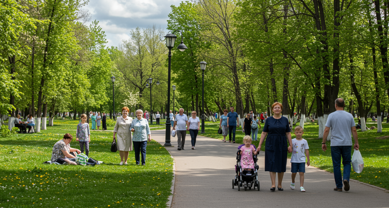 Переменная облачность и местами дождь ожидаются 24 мая