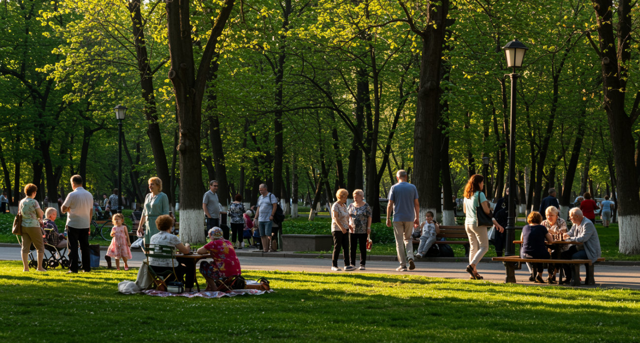 Переменная облачность и тепло до +26°С ожидаются 25 мая