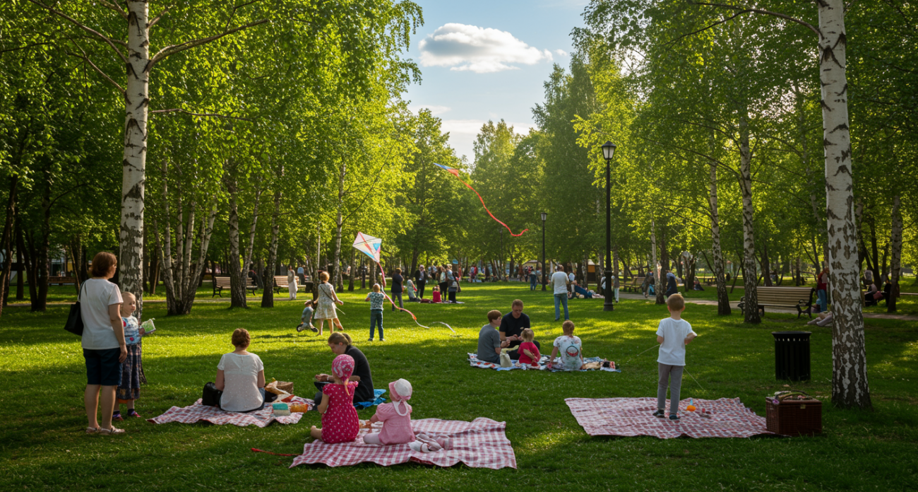 Жаркая и солнечная погода ожидается 29 мая