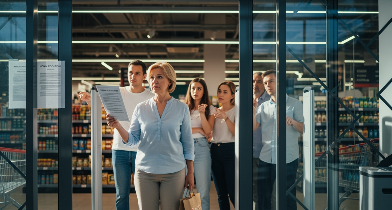 Покупателей больше не пропустят в магазины: «Пятерочка», «Магнит» и «Перекресток» ввели новые требования