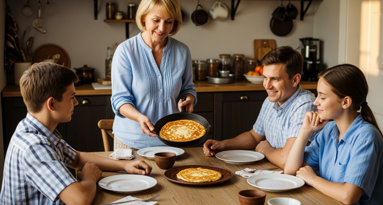 Простой сырник за 10 минут на сковороде - вот что готовлю из творога на завтрак для всей семьи