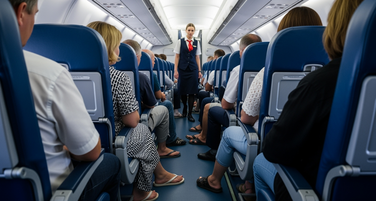 Почему пассажиров в определенной обуви отмечают бортпроводники и вносят в специальные списки - объяснение стюардессы