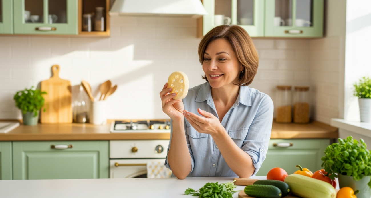 Забыла про вонючие губки для мытья посуды навсегда: нашла, чем их заменить вообще без расходов - простое, но гениальное решение