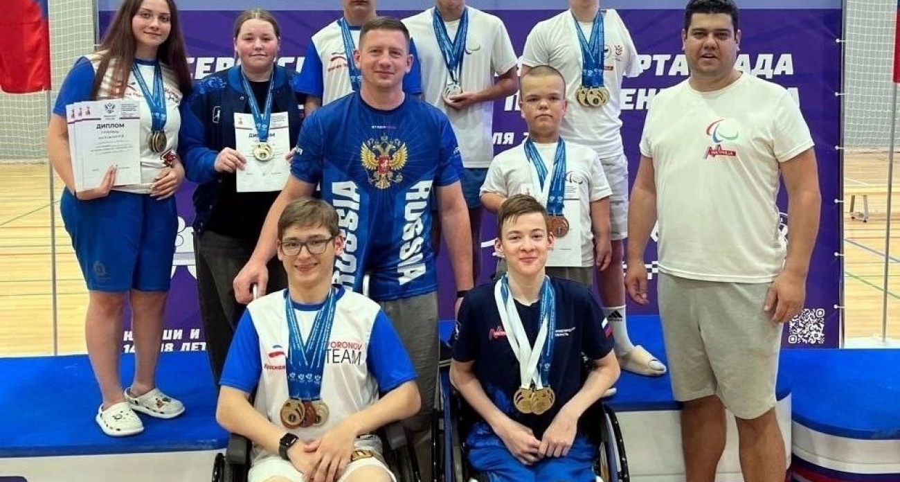 Иван Катрушенко завоевал 6 золотых медалей на Спартакиаде детей-инвалидов, принеся Дзержинску 20 наград