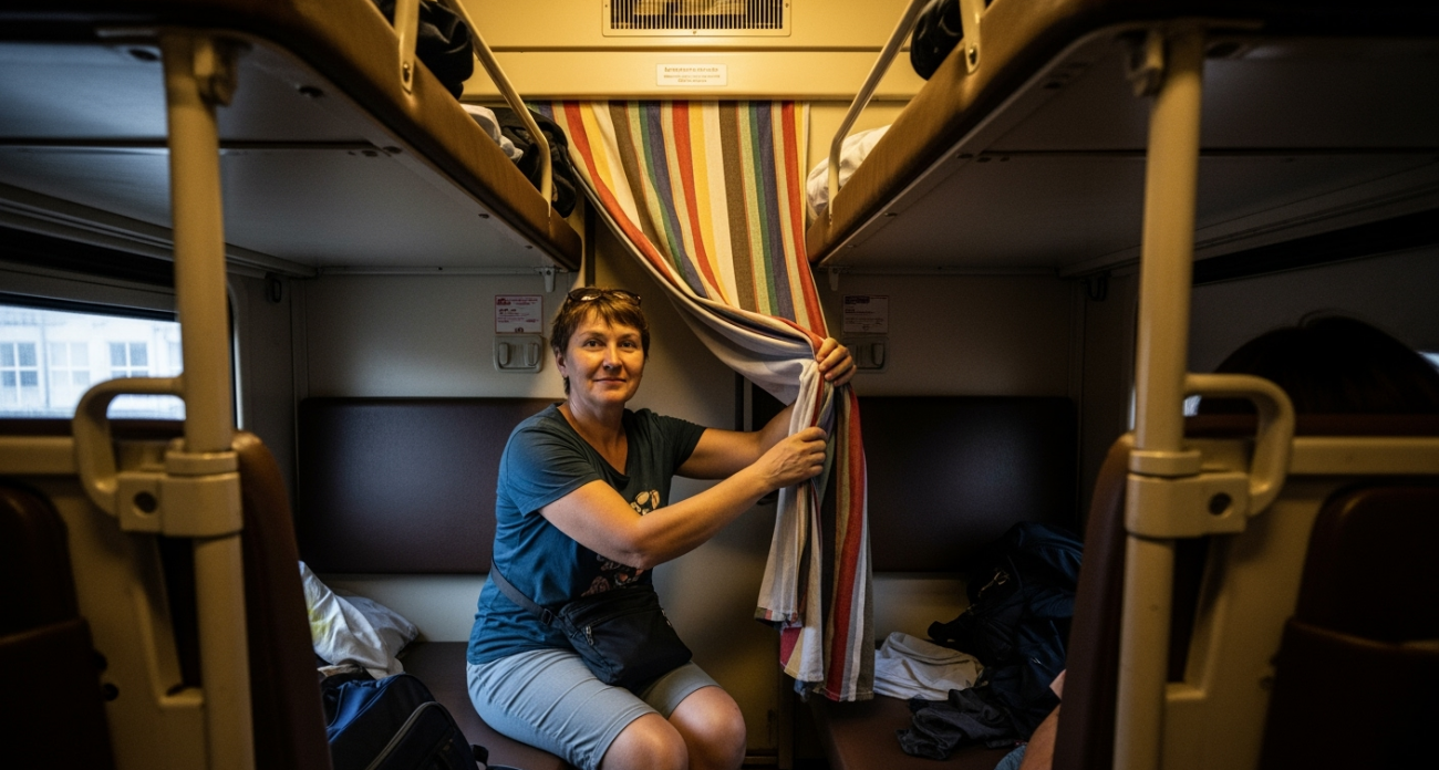 Покупают все места в купе плацкарта и устанавливают занавеску: свежий трюк от пассажиров