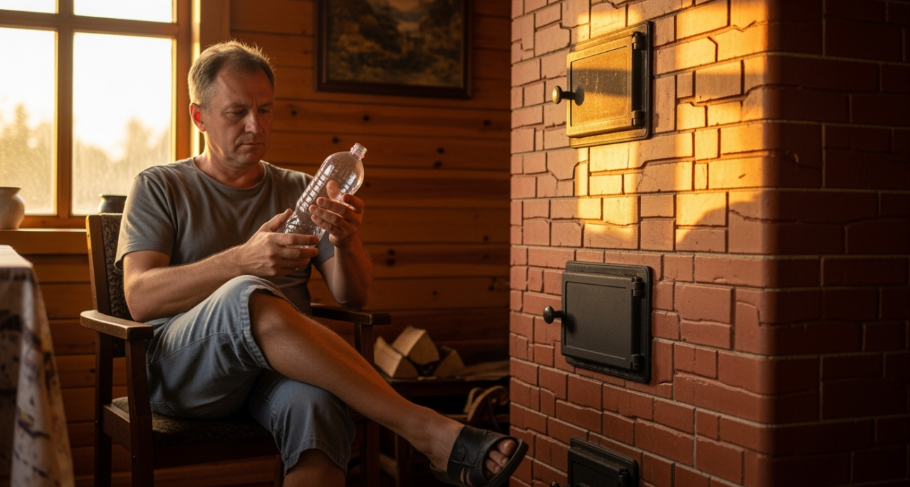 Берем обычную бутылку – и сажа вылетит в дымоход со скоростью звука: почистить печь без соли и крахмала - теперь легче легкого