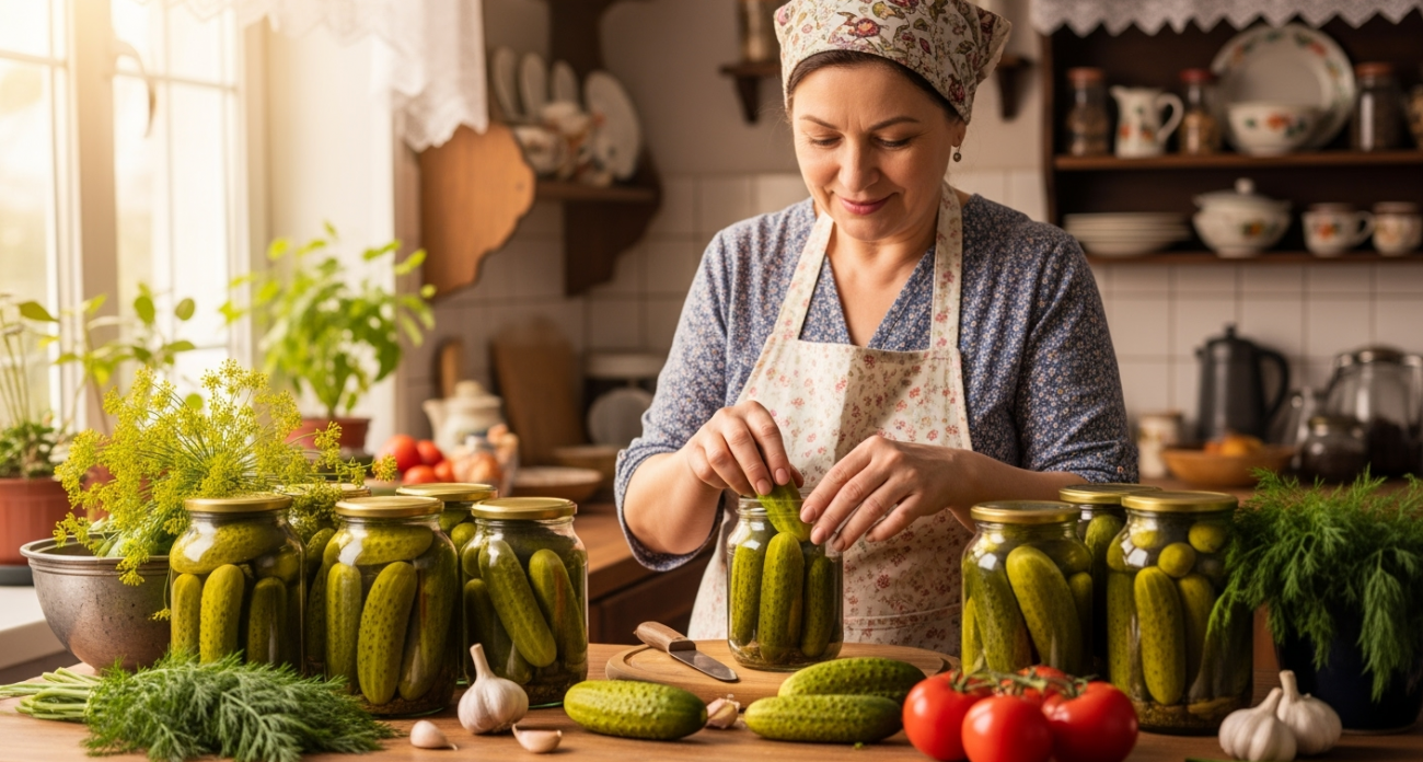 Огурцы на зиму готовлю только так. Не остается даже рассола. Все, кто пробует, просят рецепт. Это лучшие хрустящие огурчики