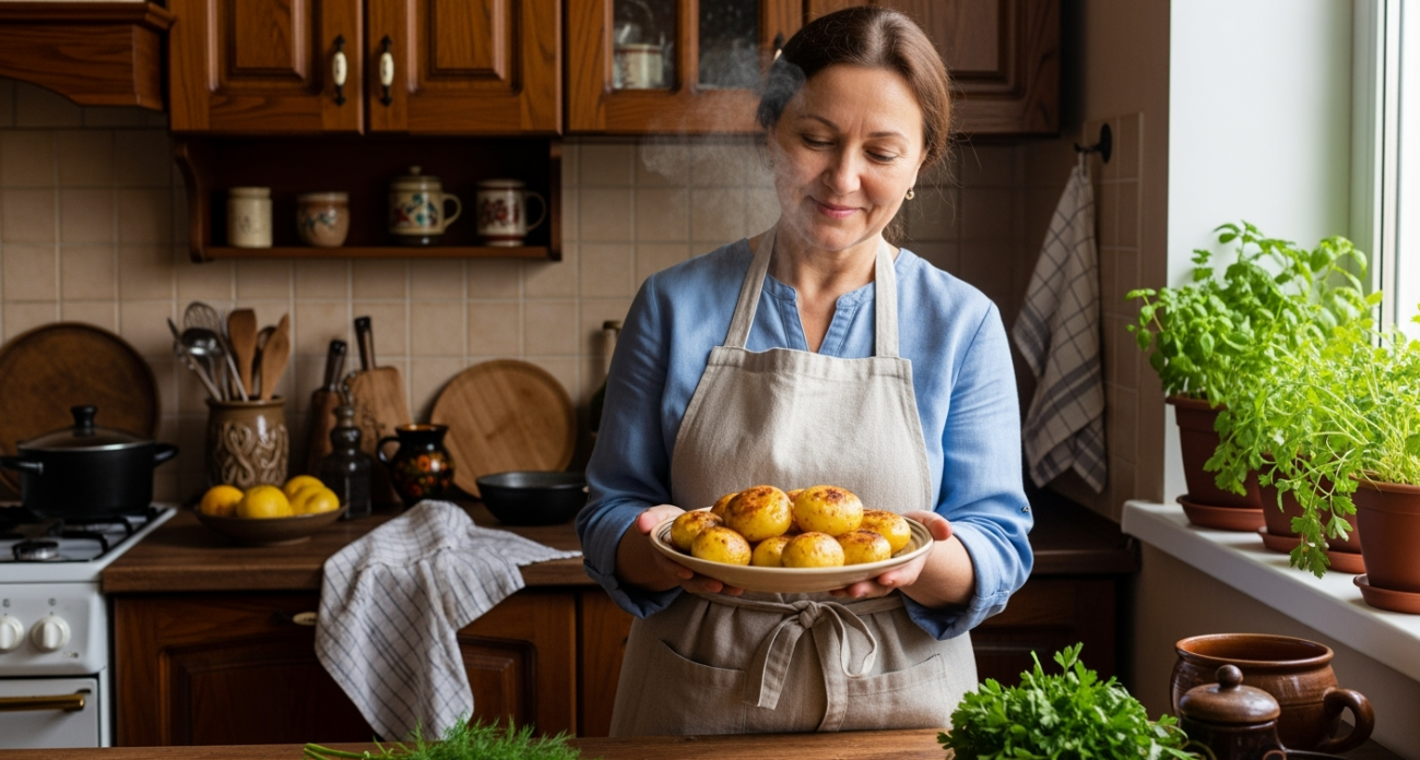 Запомните раз и навсегда: секрет картошки кремовой внутри и хрустящей снаружи — подруги сметают рецепт