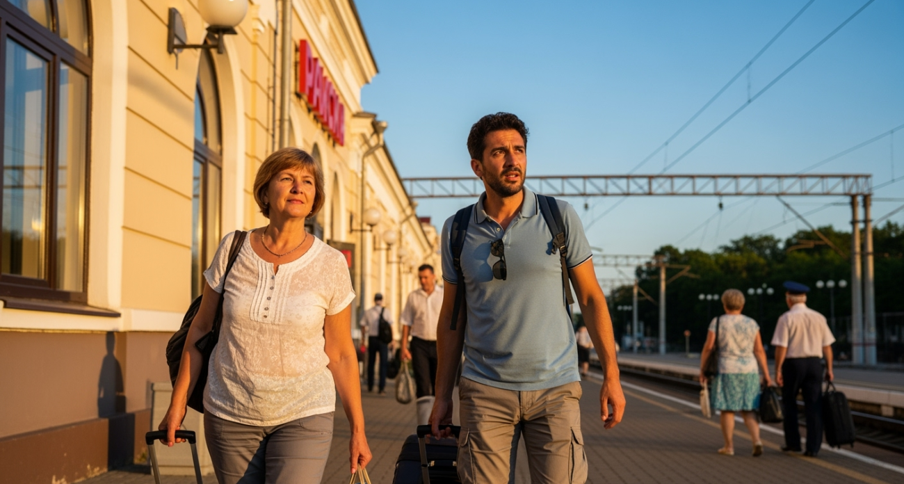 Привезла мужа-итальянца в Крым на поезде — его первые впечатления шокировали меня