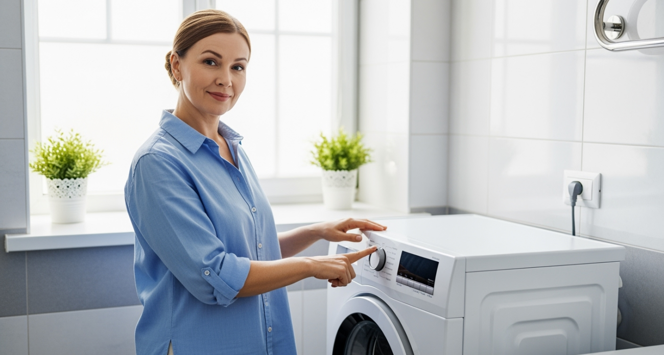 Зажмите 2 кнопки — стиралка сама очистится от грязи и плесени: секрет вечной службы