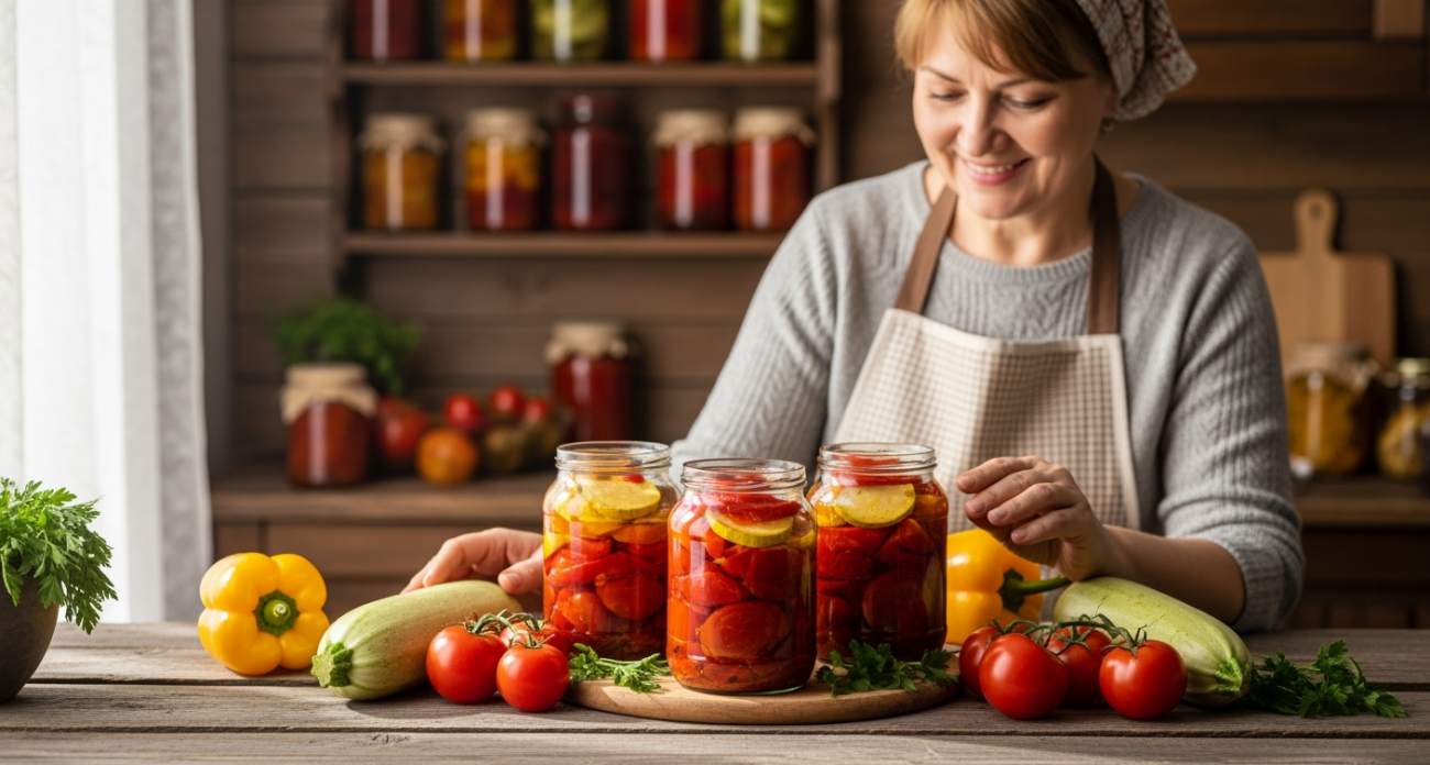 Овощное лечо за 5 минут — шикарная закуска даже на праздник: 20 банок на зиму будет мало