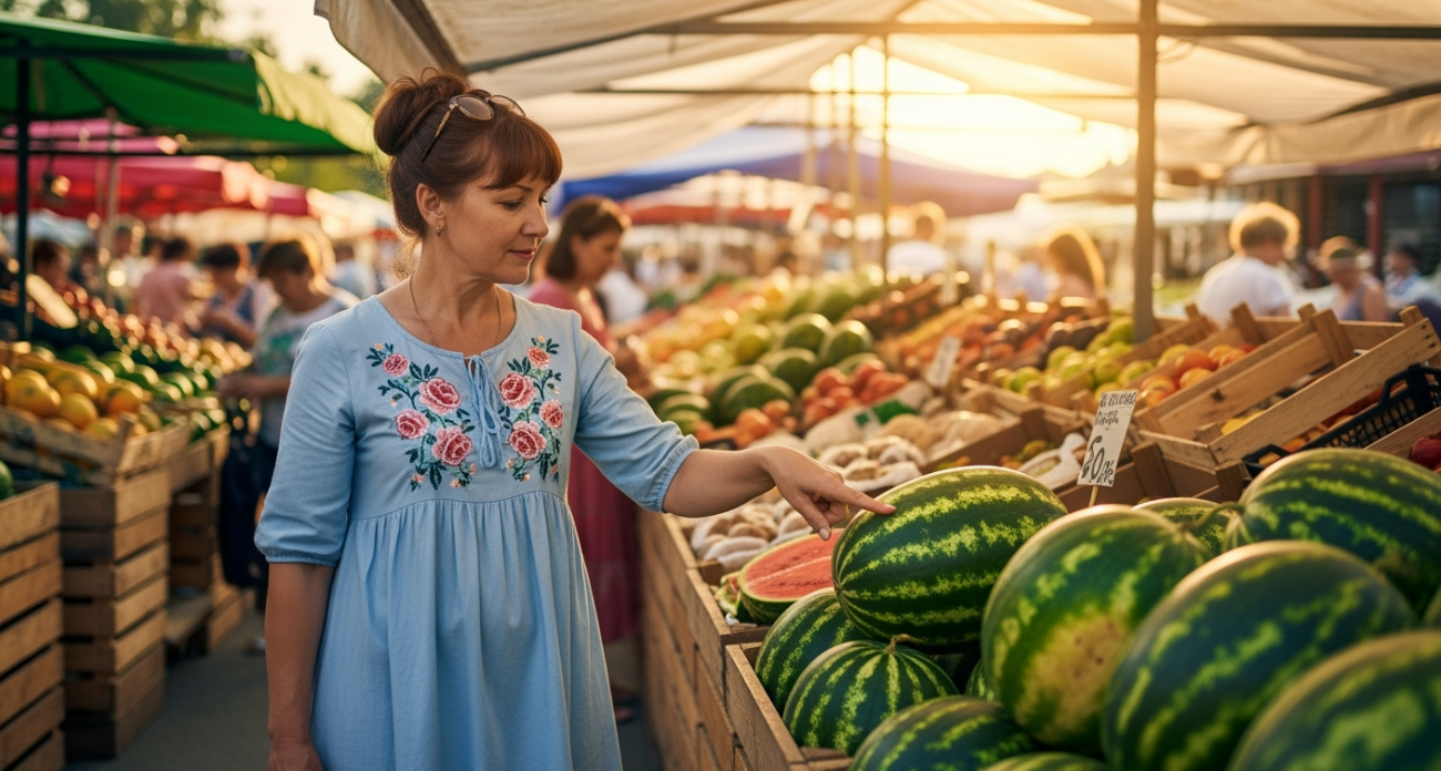 Один точный признак выдаст самый спелый арбуз — проверьте пальцем за секунду