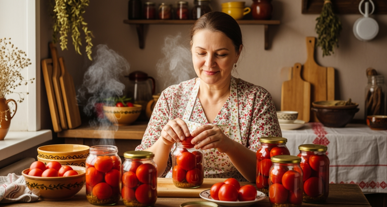Сахарные помидоры на зиму: рассол исчезает быстрее помидоров — без заморочек и стерилизации