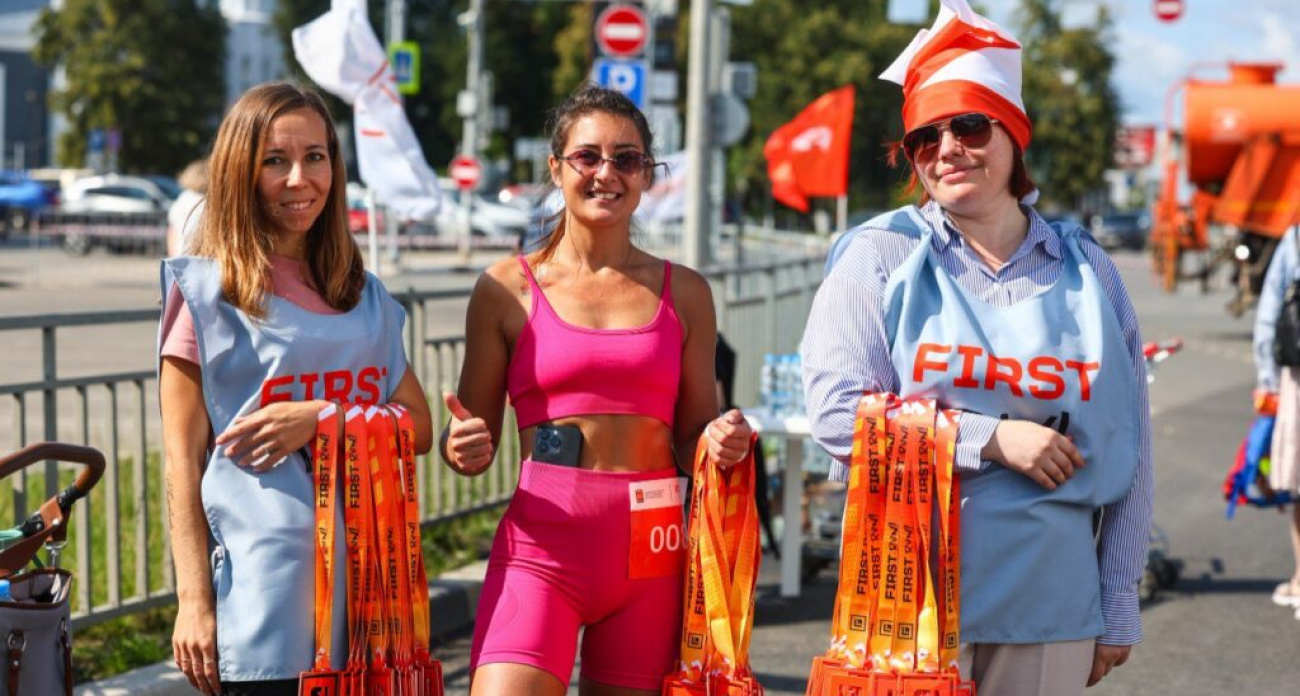 350 дзержинцев от 6-летних детей до профессионалов приняли участие в массовом забеге