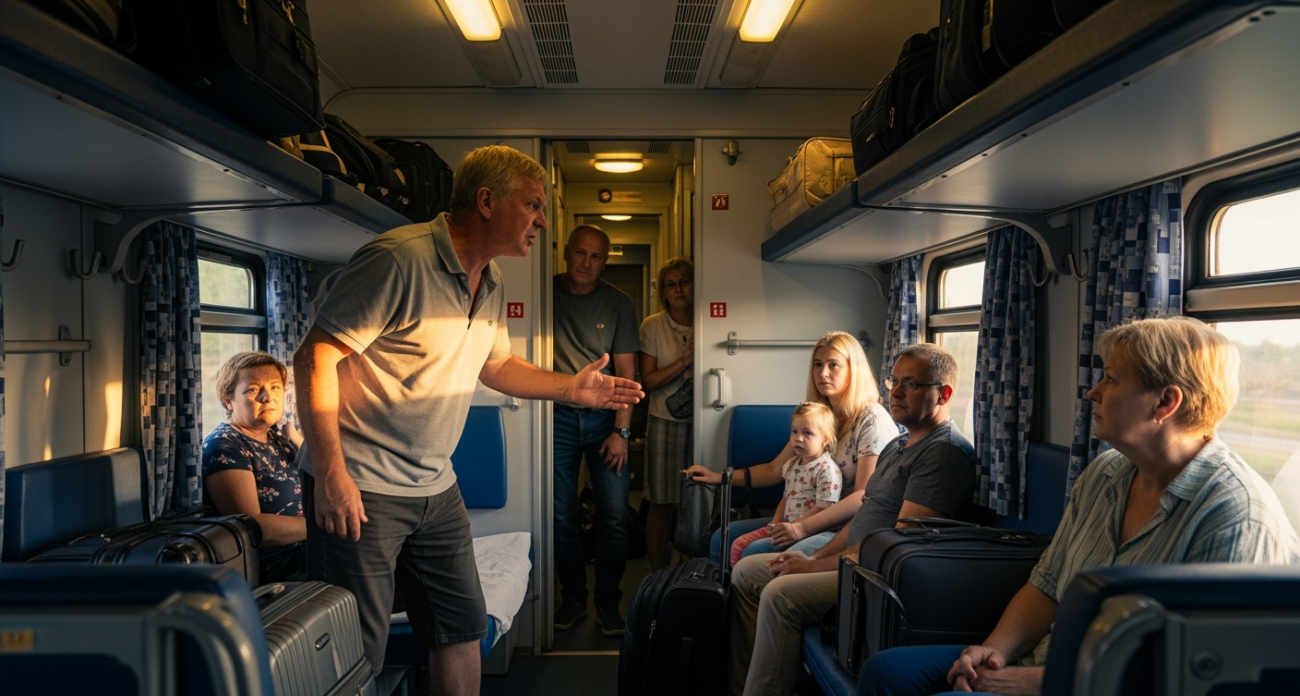 Попутчик орал "Выметайтесь из моего купе!" — как мы проучили наглеца в поезде