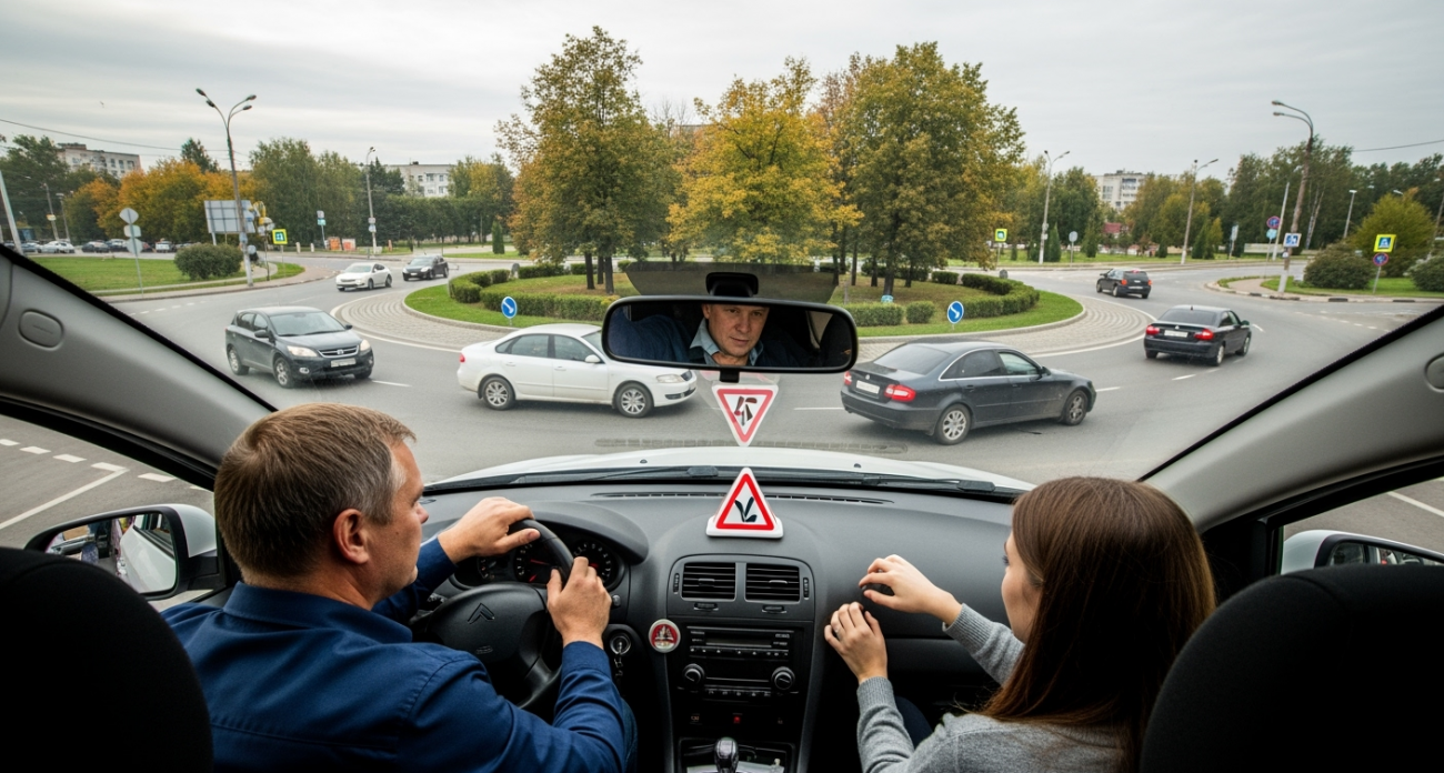 Круговое движение: запомните раз и навсегда, какой поворотник включать — ошибки, которые совершают 90% водителей