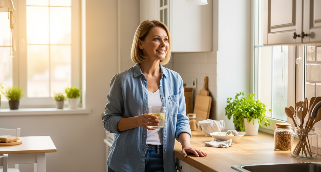 Оставила стакан с уксусом и солью на сутки - зашла будто в новую квартиру и разум стал чище