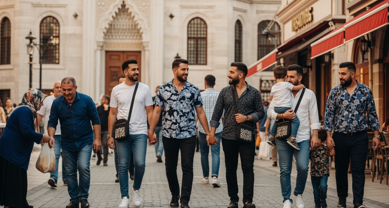 В России мужчин за это засмеяли бы, а у турок норма: 8 шокирующих привычек стамбульских мужчин