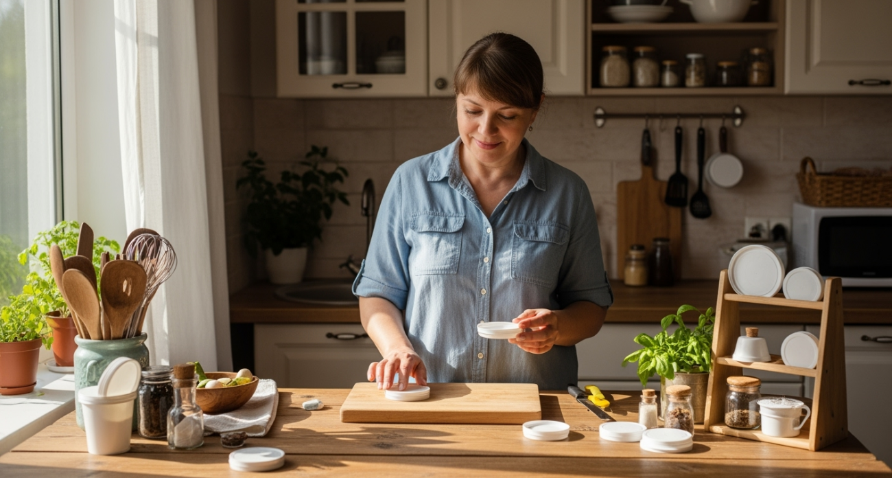 Не выбрасывайте крышки от сметаны: 5 гениальных способов использования, о которых вы не догадывались