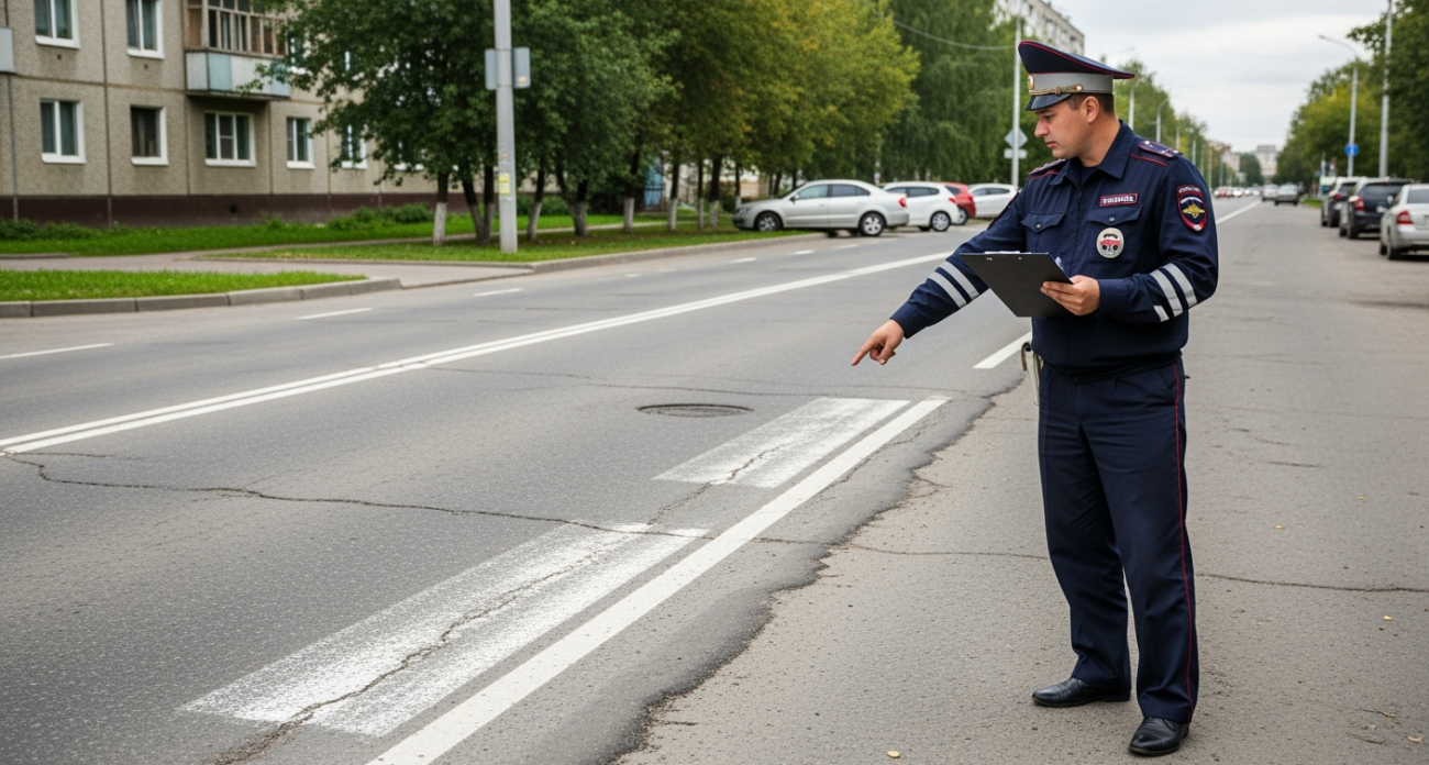 Стертая сплошная разметка на дороге: запомните раз и навсегда, можно ли ее пересекать
