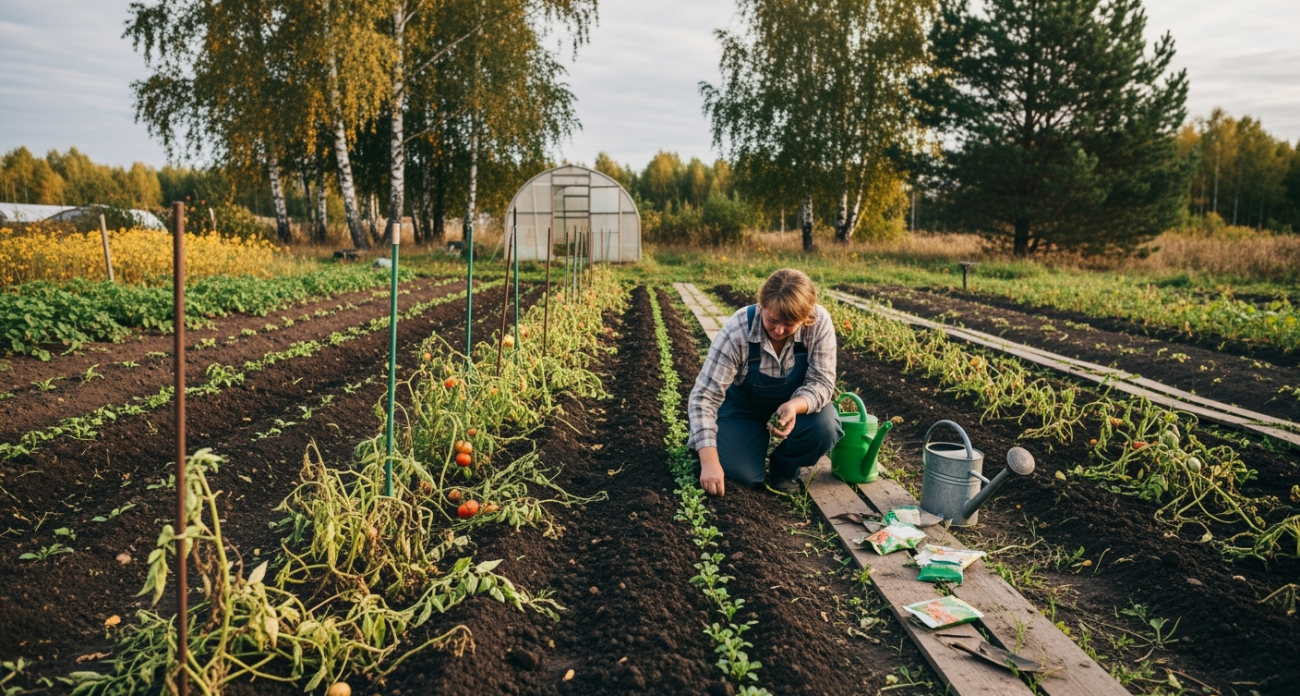 Осенью сею этот супер сидерат вместо горчицы - счищает проволочника и фитофтору вмиг после картошки и томатов