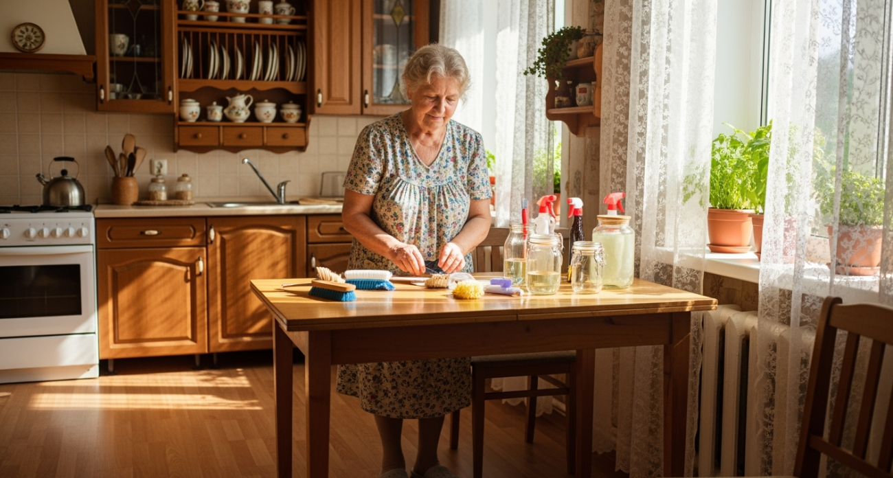 В доме всегда будет чисто: 7 секретов уборки от 75-летней бабушки, которые изменят вашу жизнь