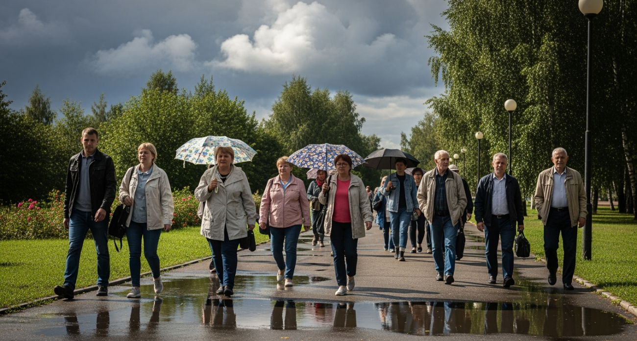 Похолодание до +6°С и дожди накроют регион 26 августа