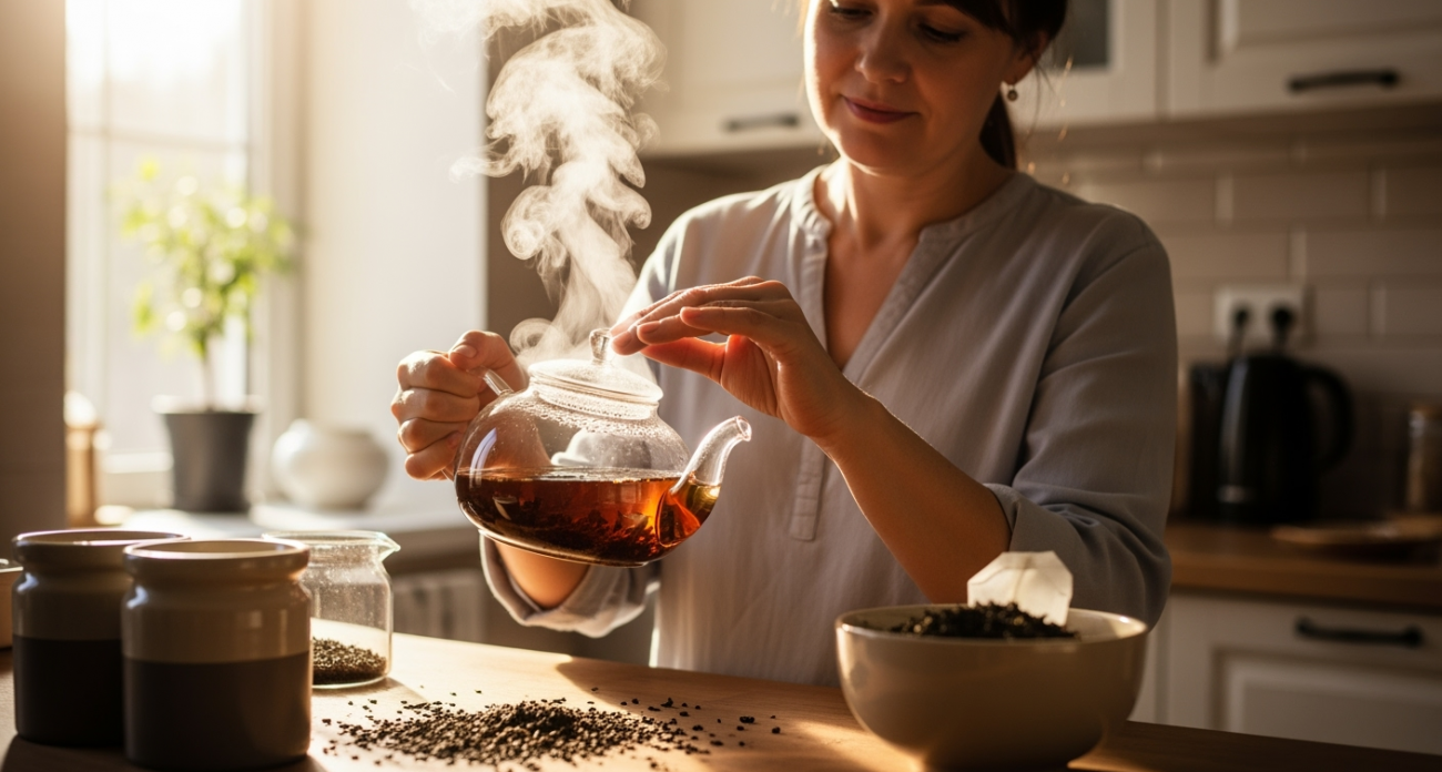 Забудьте чай в пакетиках навсегда: коллега показала способ заваривания, который изменит всё