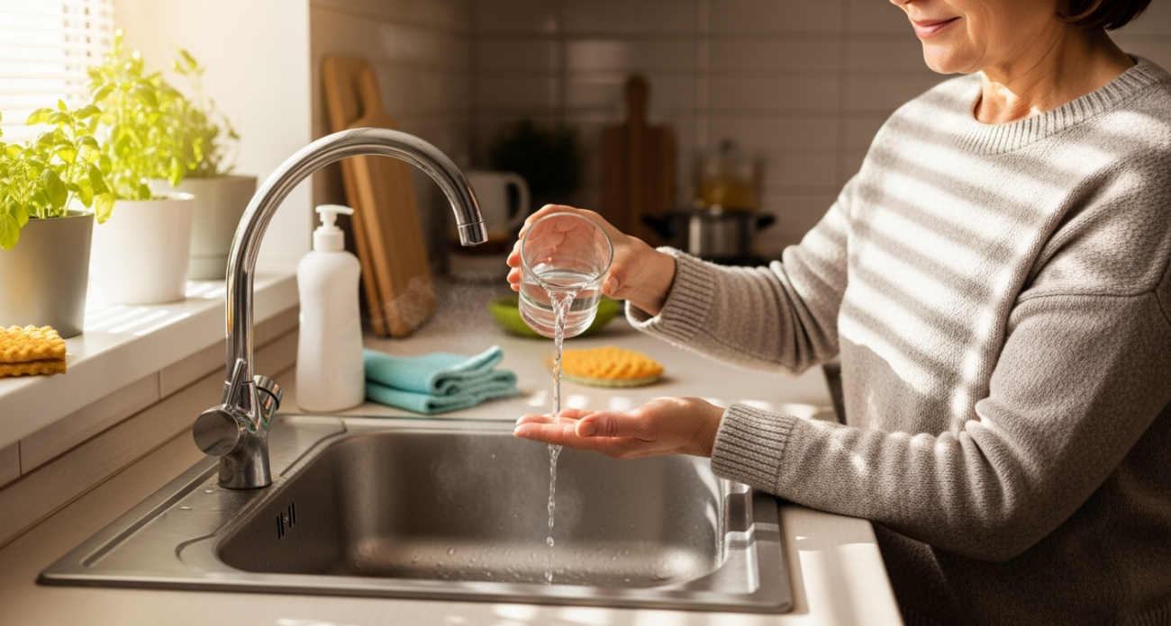 Заливаю в слив 1 стакан — засор летит в трубу со свистом: делаю так годами без вантуза