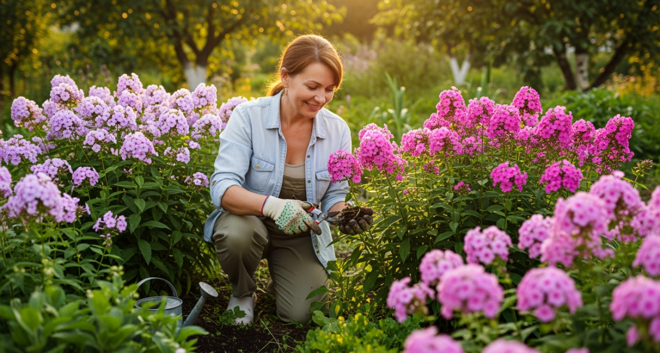 Флоксы после цветения: 5 секретных шагов для невероятно пышного цвета на следующий год