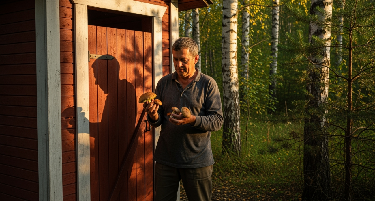 Бросьте 3-4 гриба в выгребную яму раз в год — откачка больше не нужна: вода уходит чистой в грунт