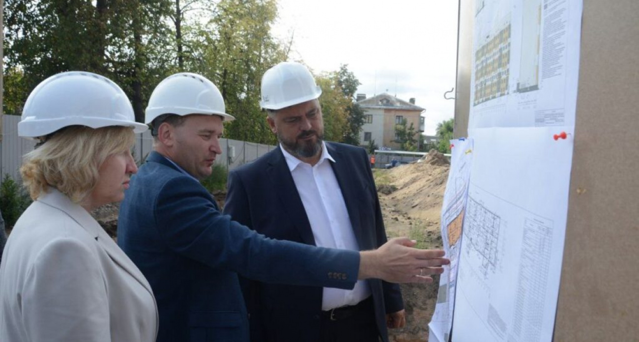 В Дзержинске начали строить дом на 112 квартир для переселения из аварийного жилья на Грибоедова