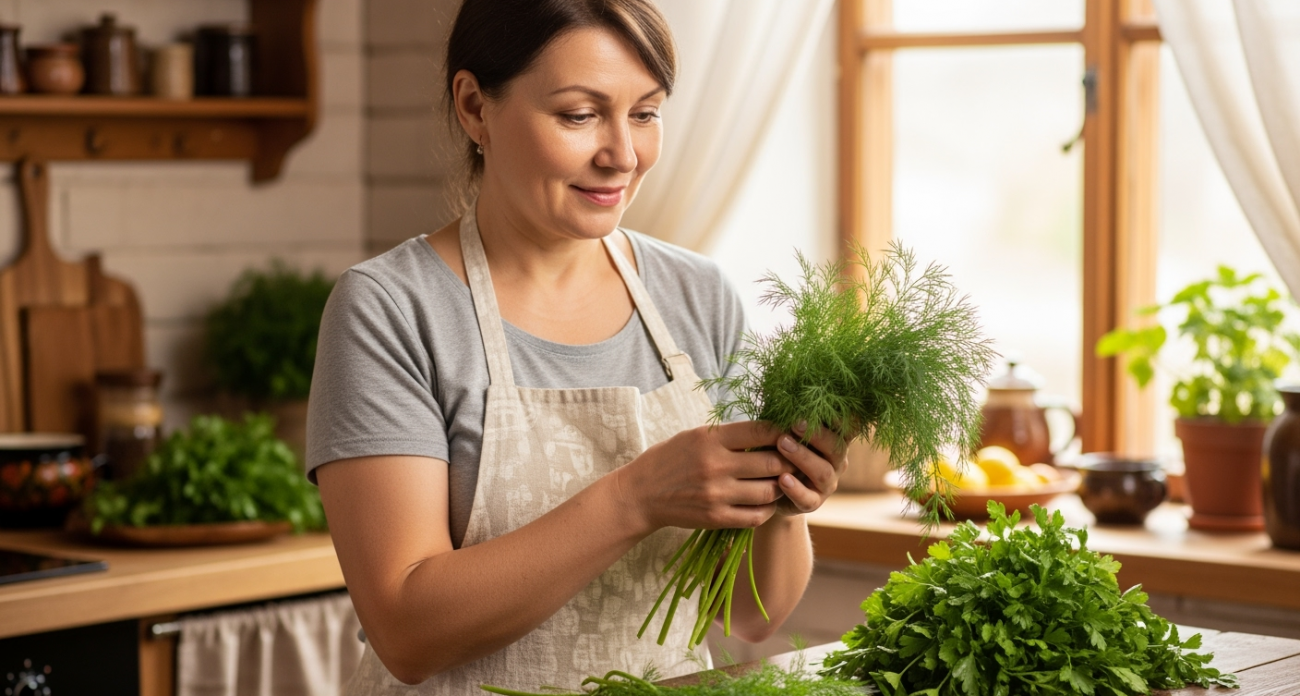Секрет, который скрывают продавцы зелени: этот "неправильный" способ хранения укропа и петрушки сохранит их свежими целый месяц - проверьте сами
