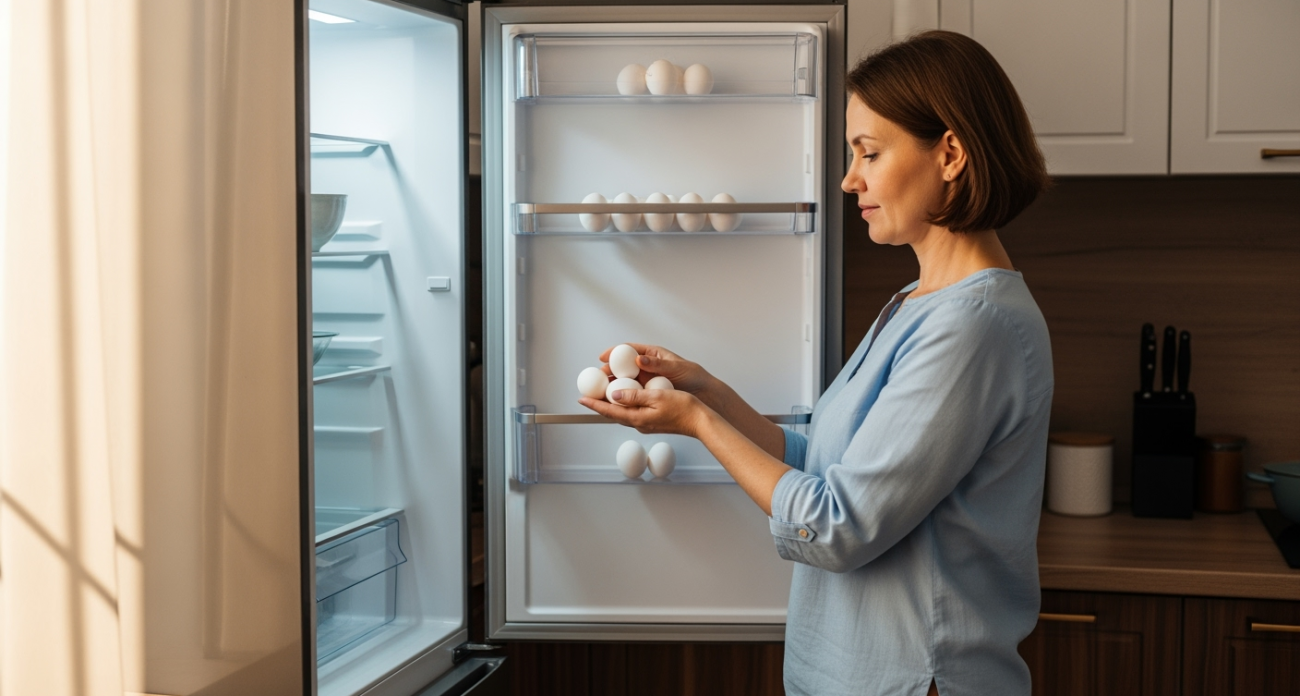 Почему хозяйки со стажем никогда не держат яйца в дверце холодильника - секрет, который знают не все