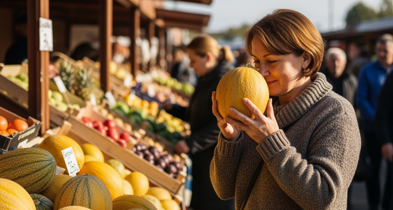 Секрет, который знают только опытные дачники: одно прикосновение к этому месту дыни расскажет всю правду о её сладости