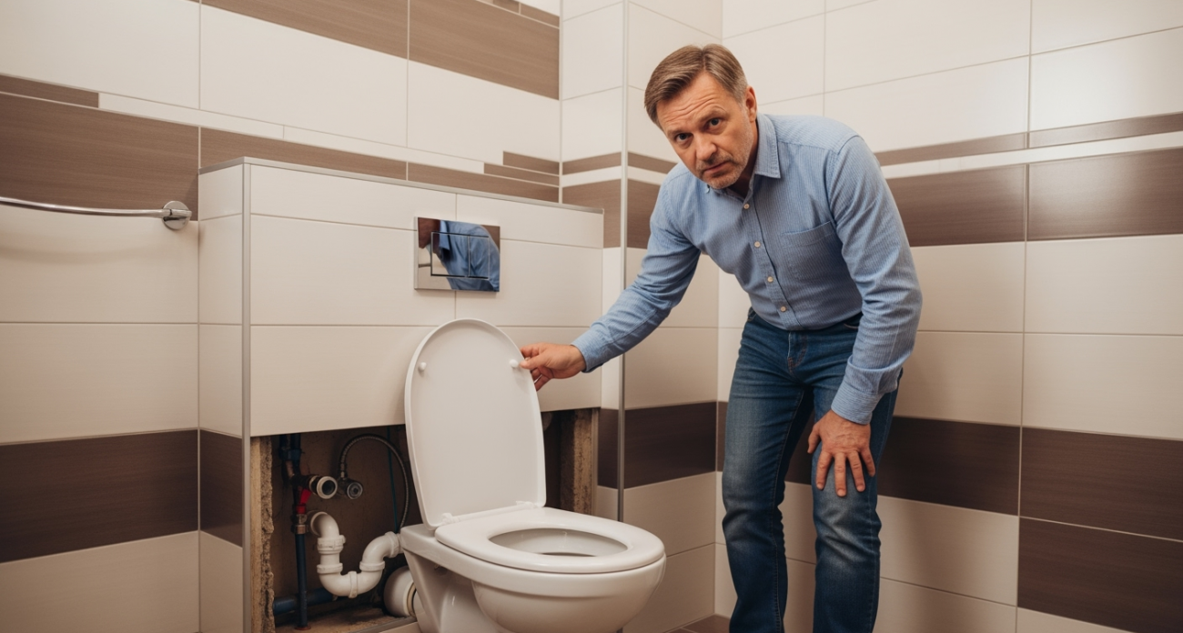 Вылил суп в унитаз и узнал, что творится в трубах — теперь боюсь смывать даже чай