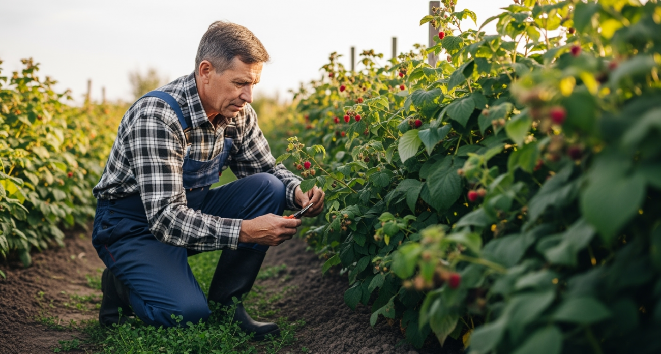 Сентябрьский ритуал опытных садоводов: что они делают с малиной, пока соседи спят