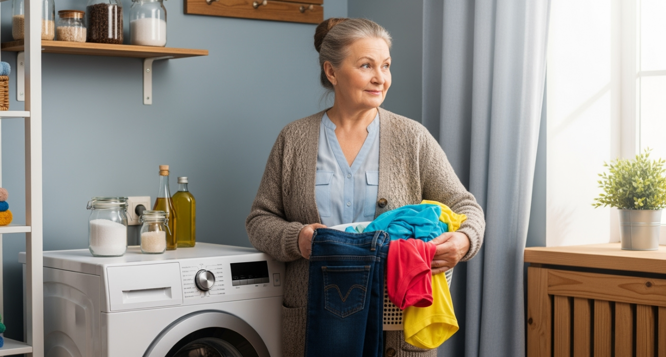 Кухонный ингредиент, который спасает яркие вещи от выцветания: ваша бабушка знала этот секрет