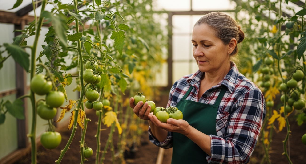 Древний трюк с водой +48°C: как опытные дачники заставляют зеленые помидоры храниться до февраля