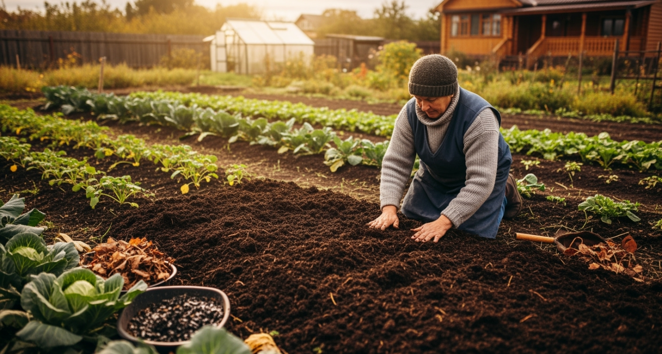 Тайна деда Егора: 5 копеечных добавок, которые превращают мёртвую землю в чернозём за одну зиму