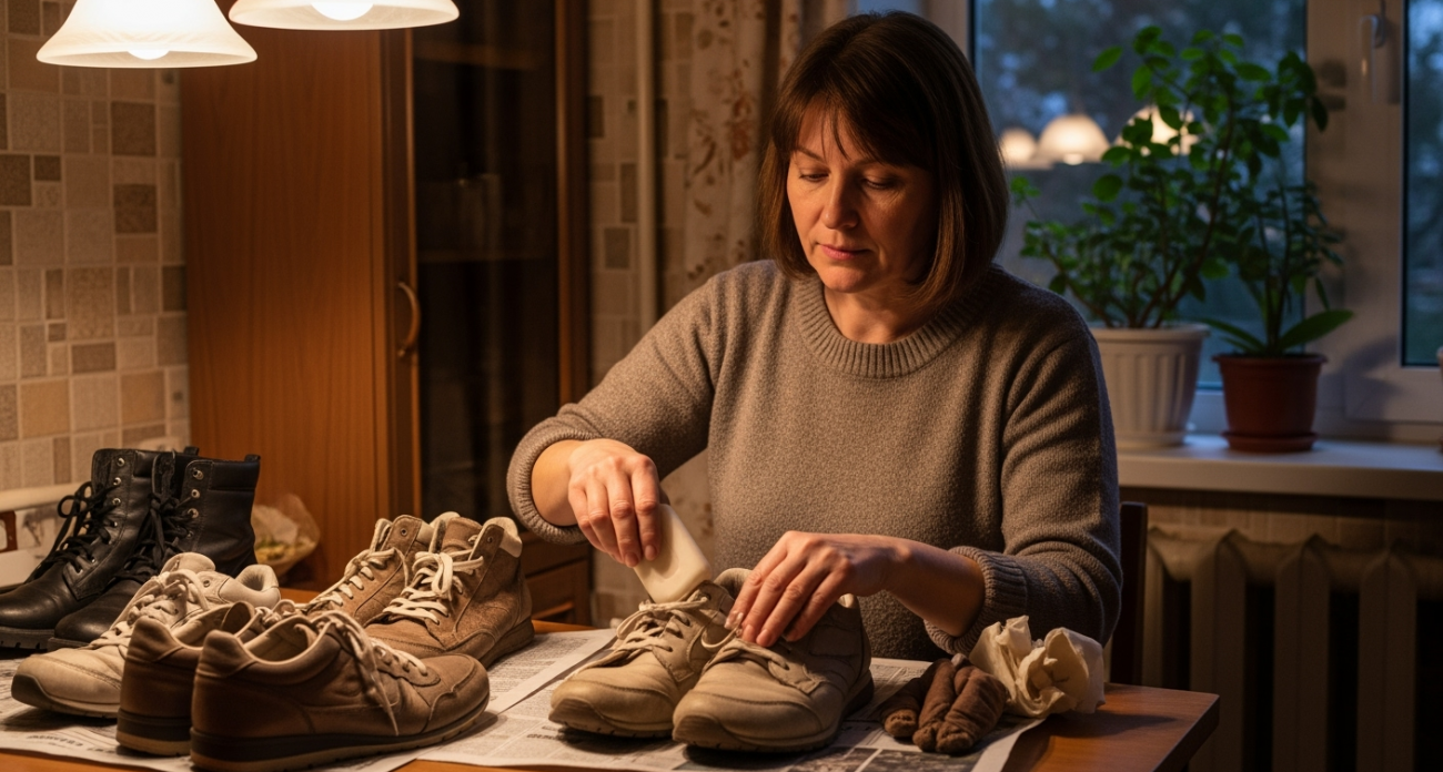 Врачи скрывали это годами: что происходит с вашими кроссовками, когда вы кладете в них обычное мыло на ночь