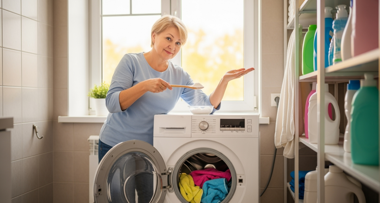 Обычная ложка в стиралке творит с бельем то, что не могут дорогие порошки